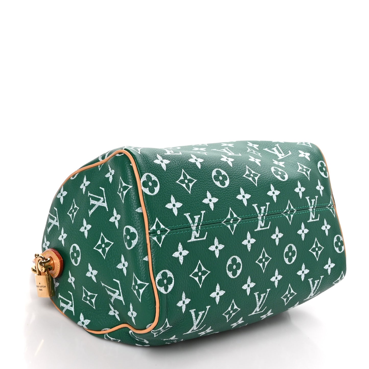 Calfskin Monogram Speedy P9 Bandouliere 25 Green