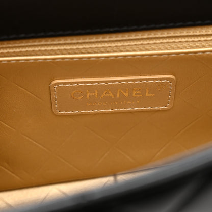 Chanel Lambskin Quilted Small Coco Clips Single Flap Black 6 of 10
