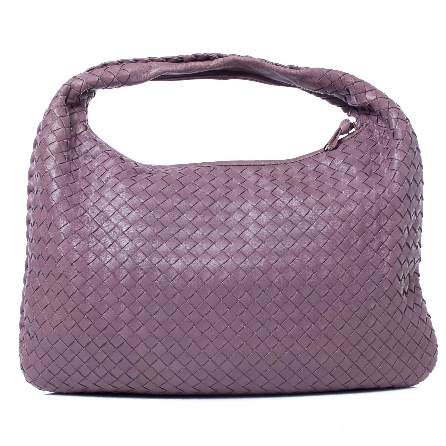 Bottega Veneta Nappa Intrecciato Medium Veneta Hobo Lilac 1 of 11
