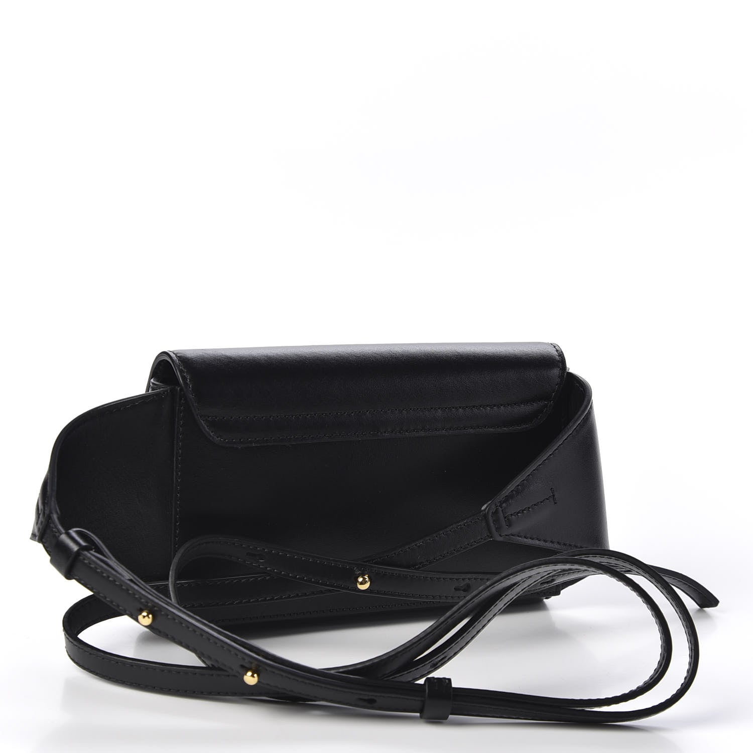 Chloe Calfskin Suede C Belt Bag Black 2 of 8