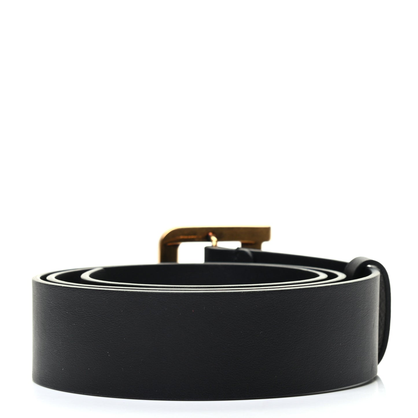 Calfskin Diorquake Belt 80 Black