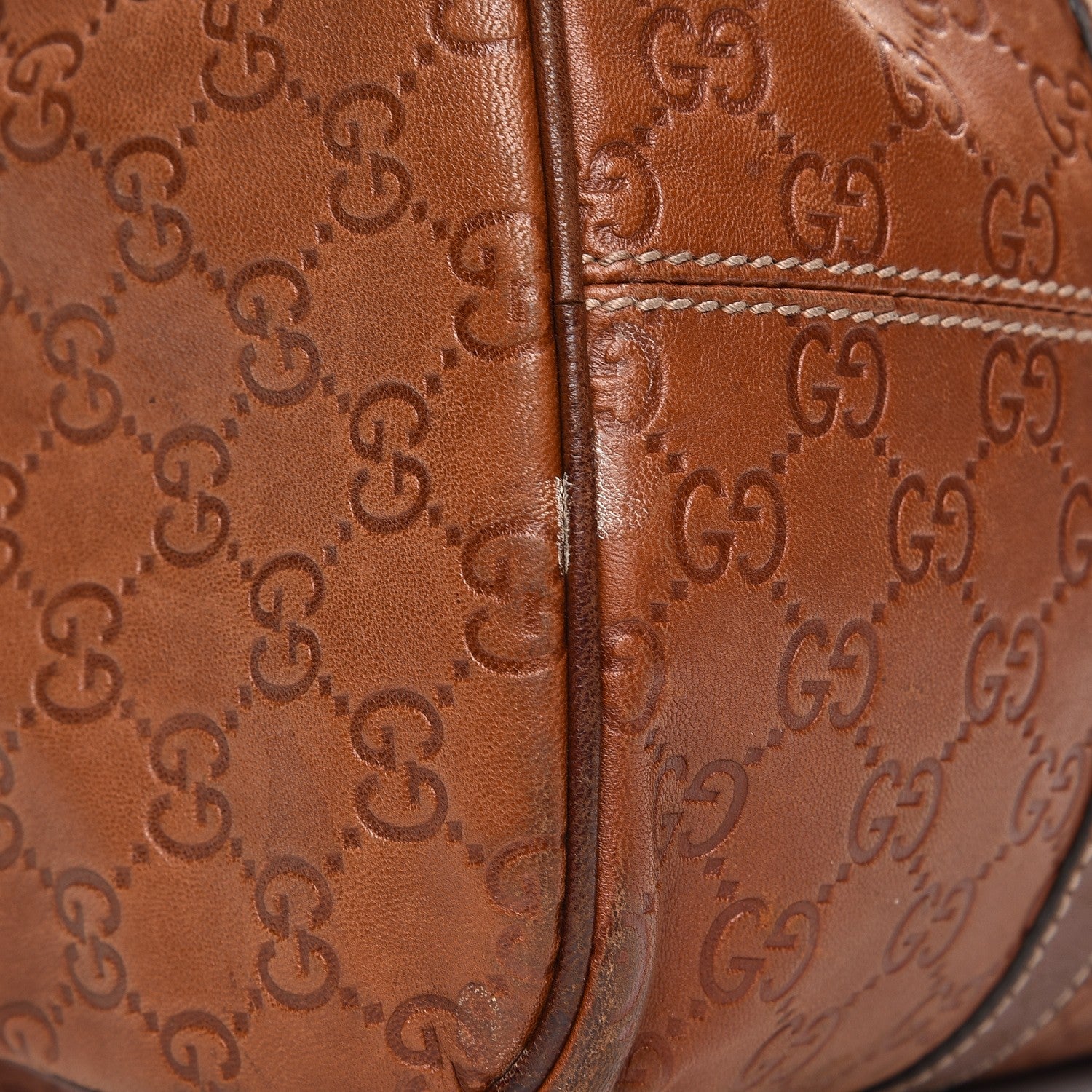 Gucci Guccissima Medium Joy Boston Brown 15 of 19