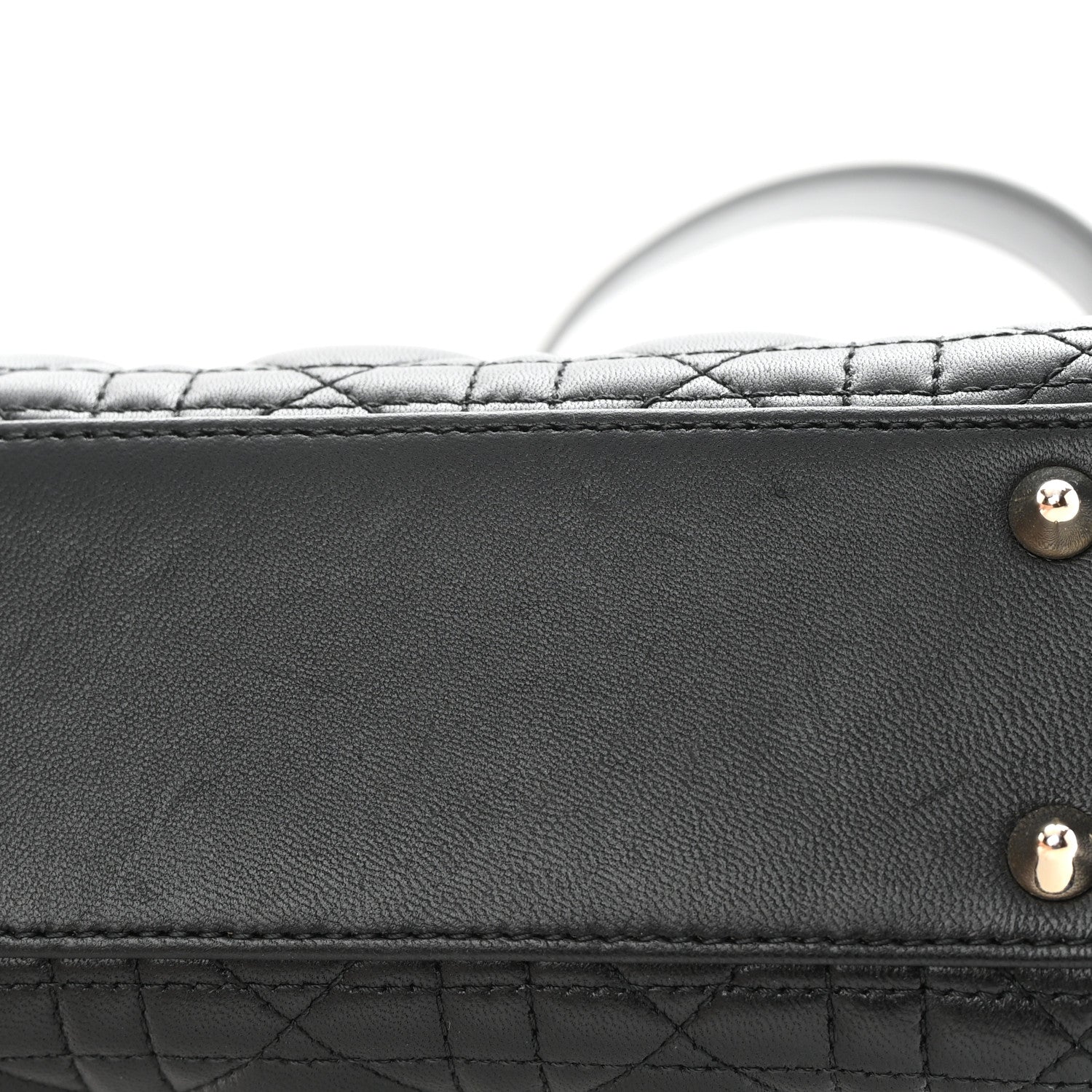 Christian Dior Lambskin Cannage Small My ABCDior Lady Dior Black 17 of 19