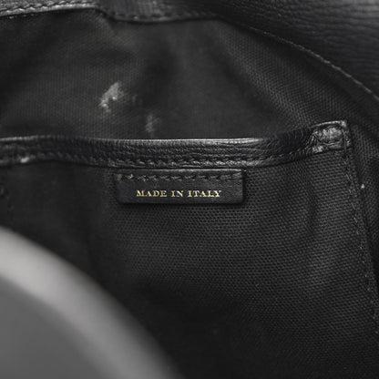 Burberry Derby Calfskin House Check Cornwall Hobo Black 8 of 14