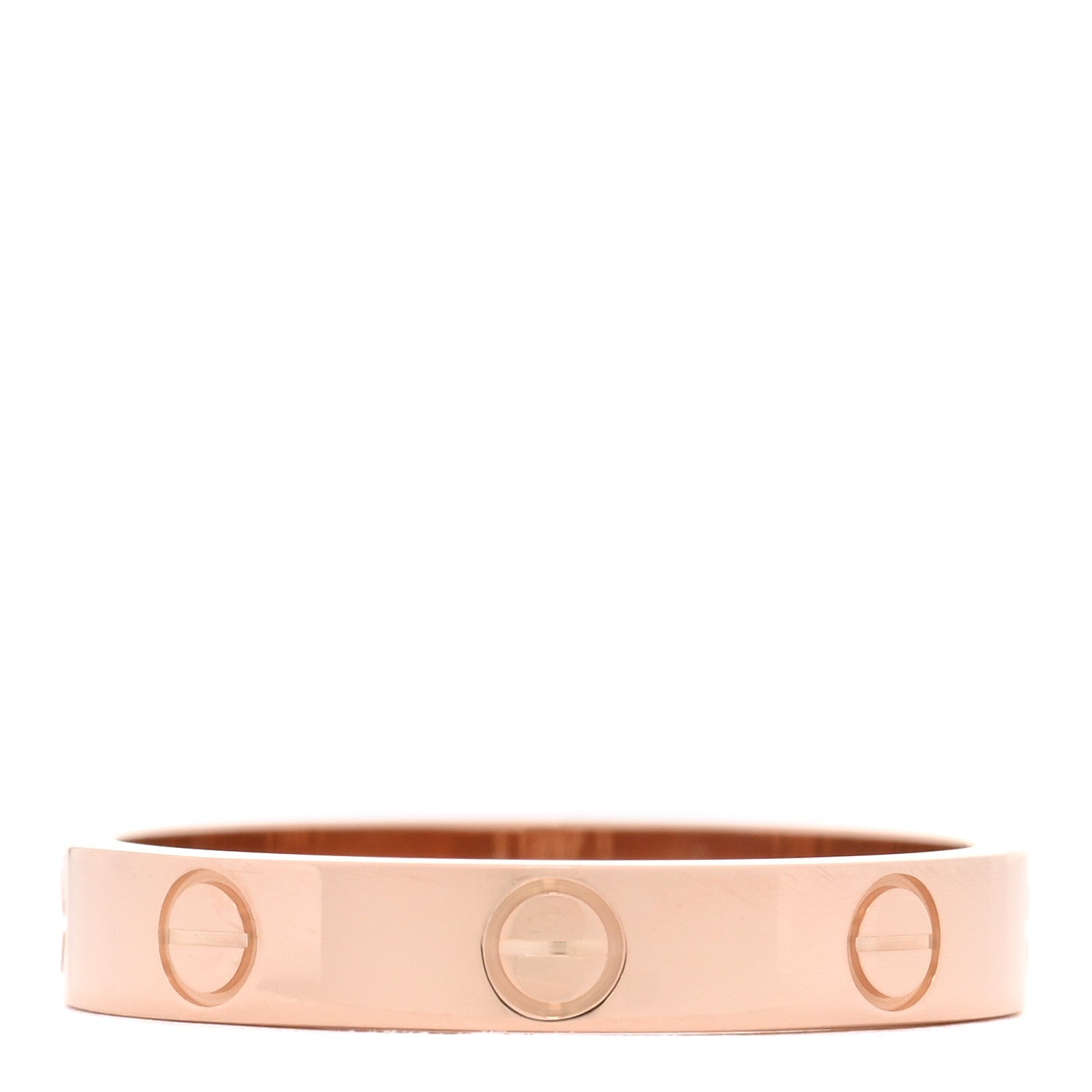 Cartier 18K Pink Gold 3.5mm LOVE Wedding Band Ring 58 8.25 2 of 3