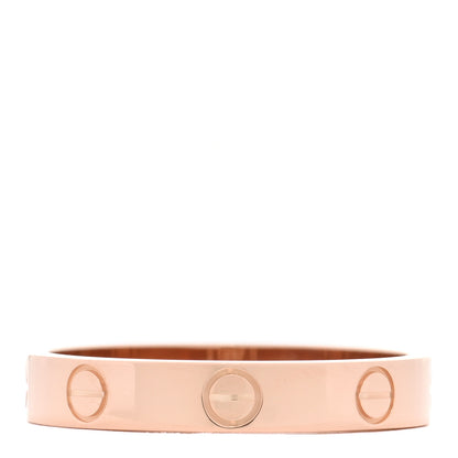 Cartier 18K Pink Gold 3.5mm LOVE Wedding Band Ring 58 8.25 2 of 3