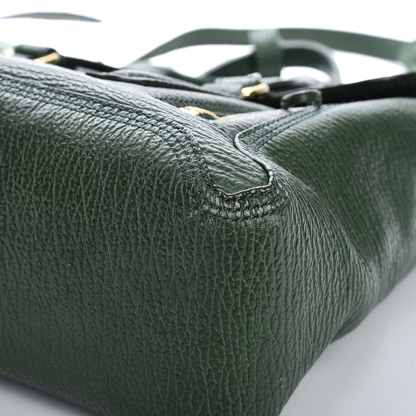 3.1 Textured Calfskin Medium Pashli Satchel Jade