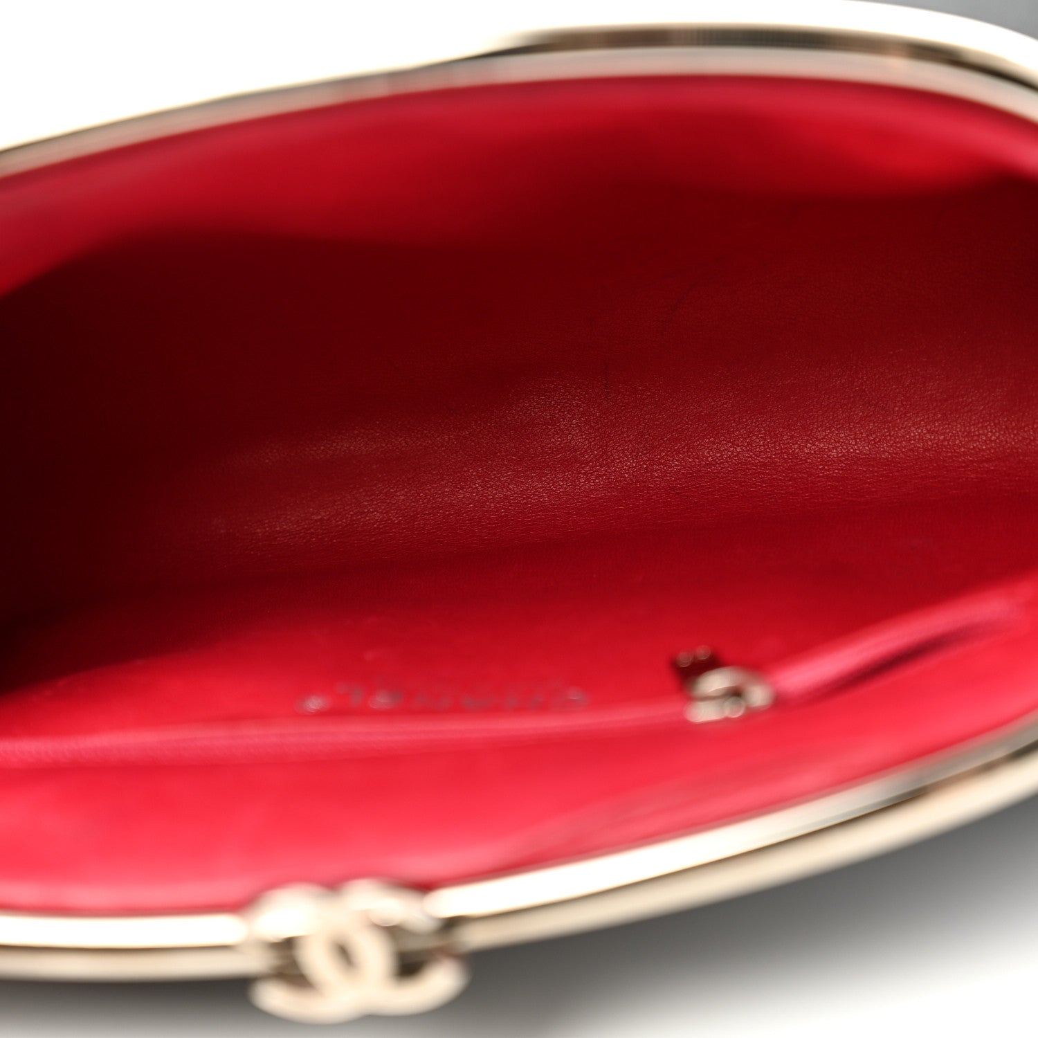 Chanel Glazed Snakeskin Timeless Clutch Black 5 of 10