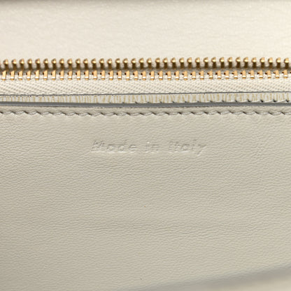 Celine Liege Calfskin Medium Classic Box Flap Bag Pale Grey 6 of 12