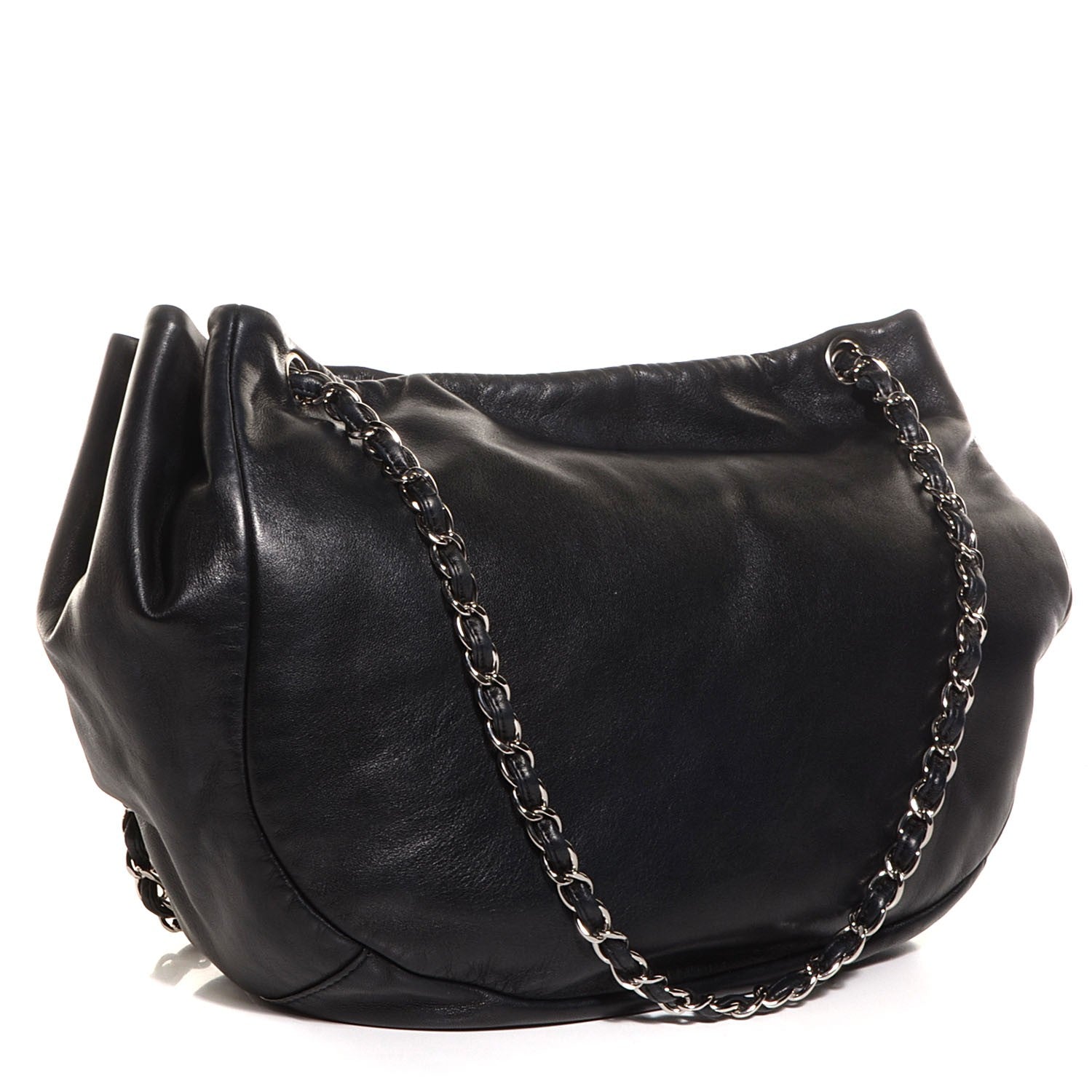 Chanel Lambskin Sensual Hobo Black 3 of 7