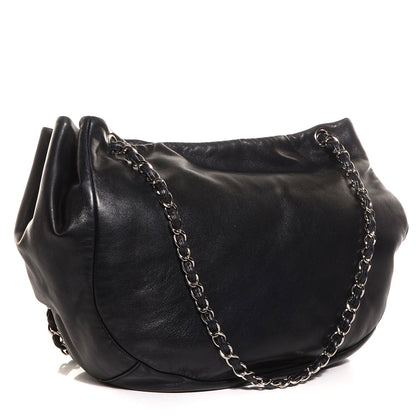 Chanel Lambskin Sensual Hobo Black 3 of 7