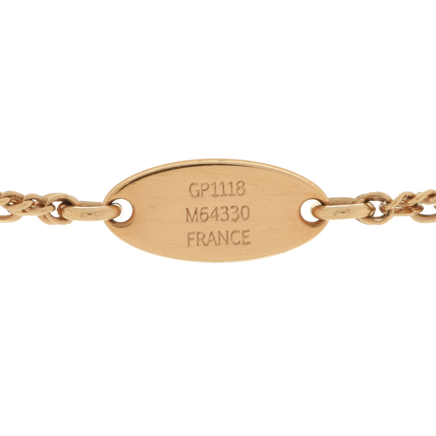 Louis Vuitton Sautoir Pearl Angels Necklace Gold 5 of 6