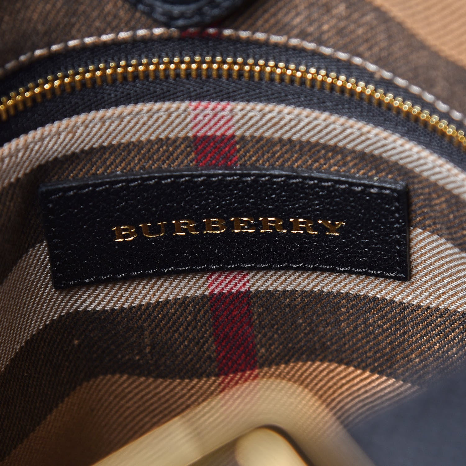 Burberry Soft Grainy Calfskin Studded Small Elmstone Hobo Black 8 of 8
