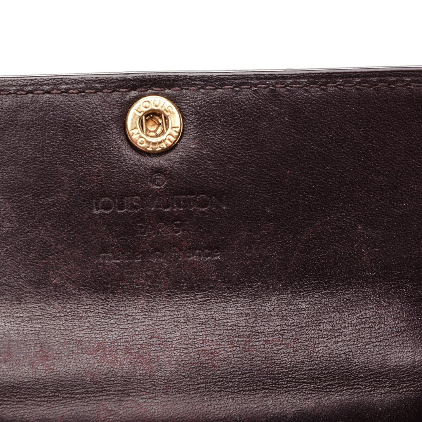 Vernis Business Card Holder Amarante