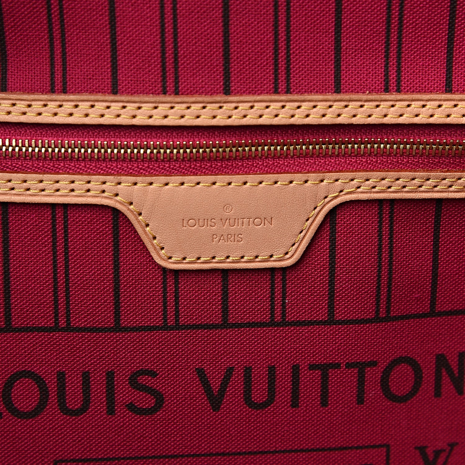 Louis Vuitton Monogram Neo Neverfull MM Fuchsia 5 of 12