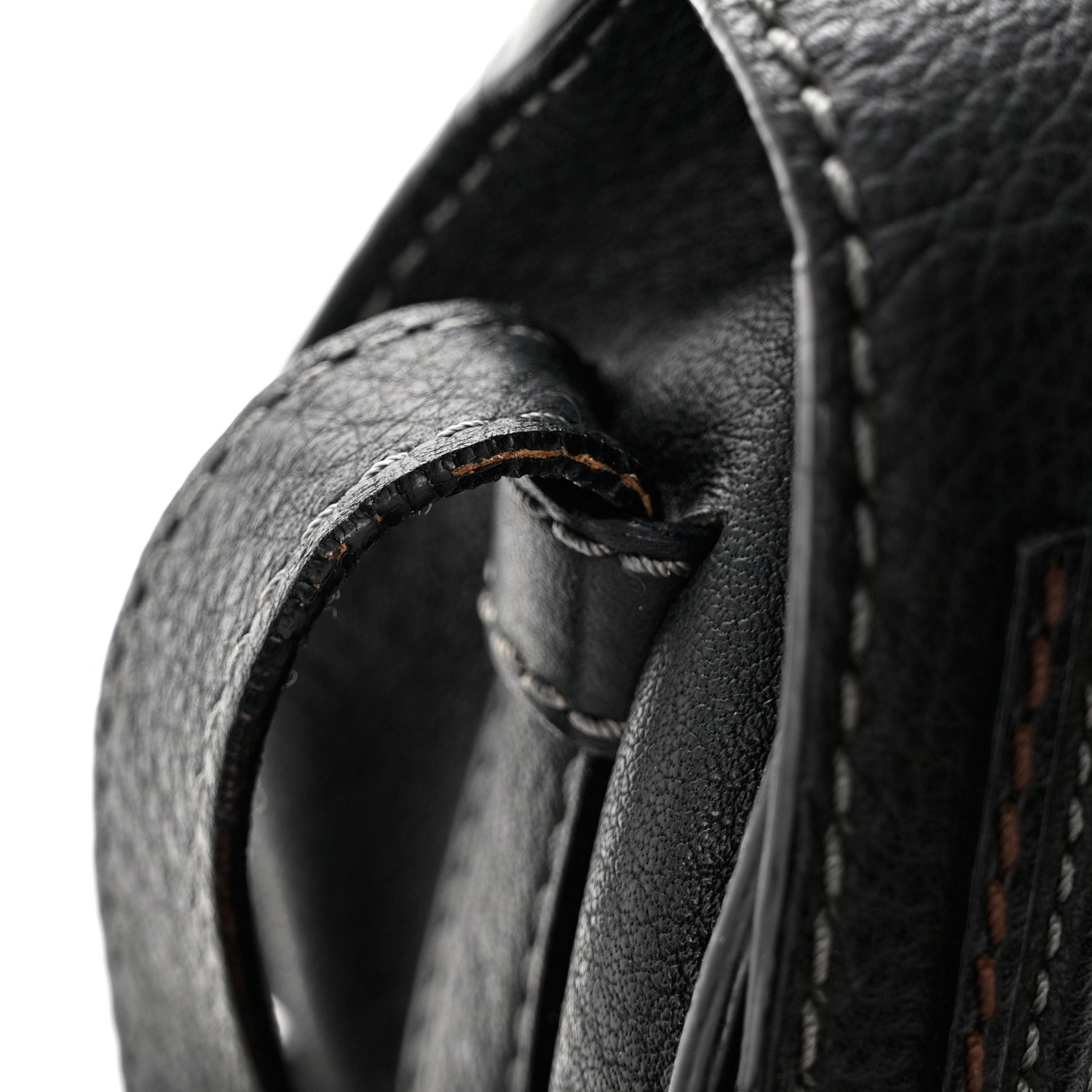 Chloe Calfskin Mini Marcie Round Crossbody Bag Black 11 of 11