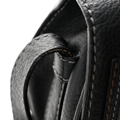 Chloe Calfskin Mini Marcie Round Crossbody Bag Black 11 of 11