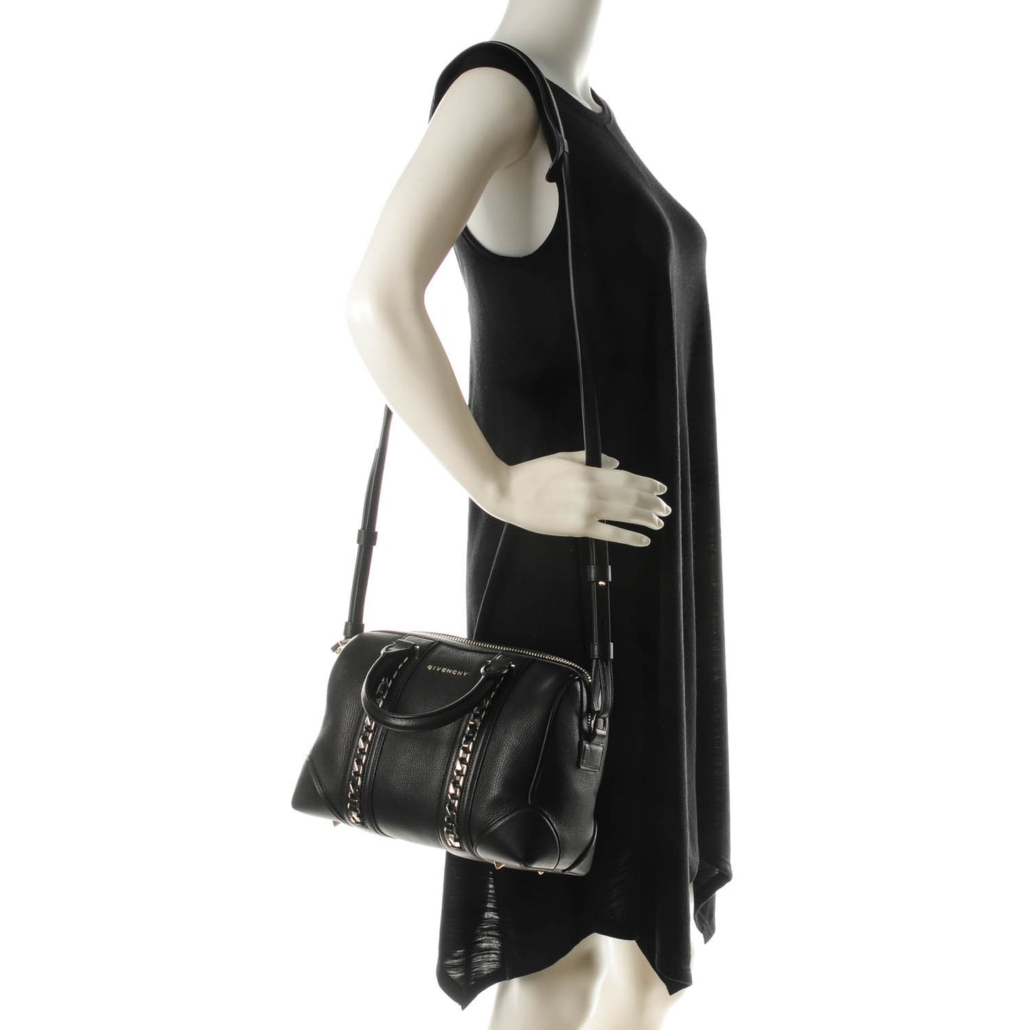 Sugar Goatskin Mini Chain Animation Lucrezia Black