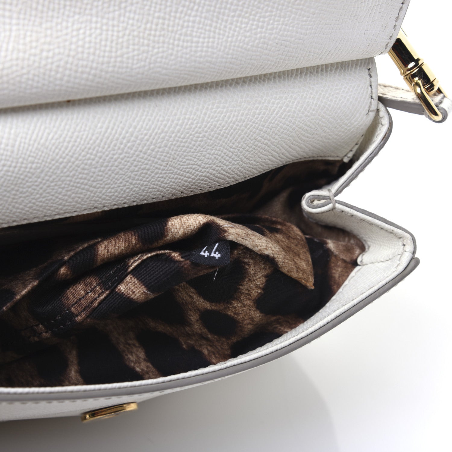 Dolce & Gabbana Dauphine Small Miss Sicily Satchel White 9 of 17