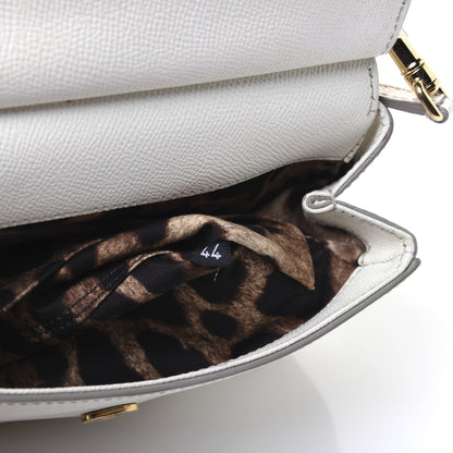 Dolce & Gabbana Dauphine Small Miss Sicily Satchel White 9 of 17