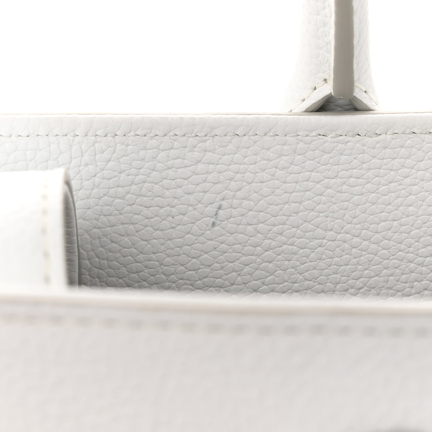 Chanel Grained Calfskin Small Neo Executive Shopper Tote White 11 of 12