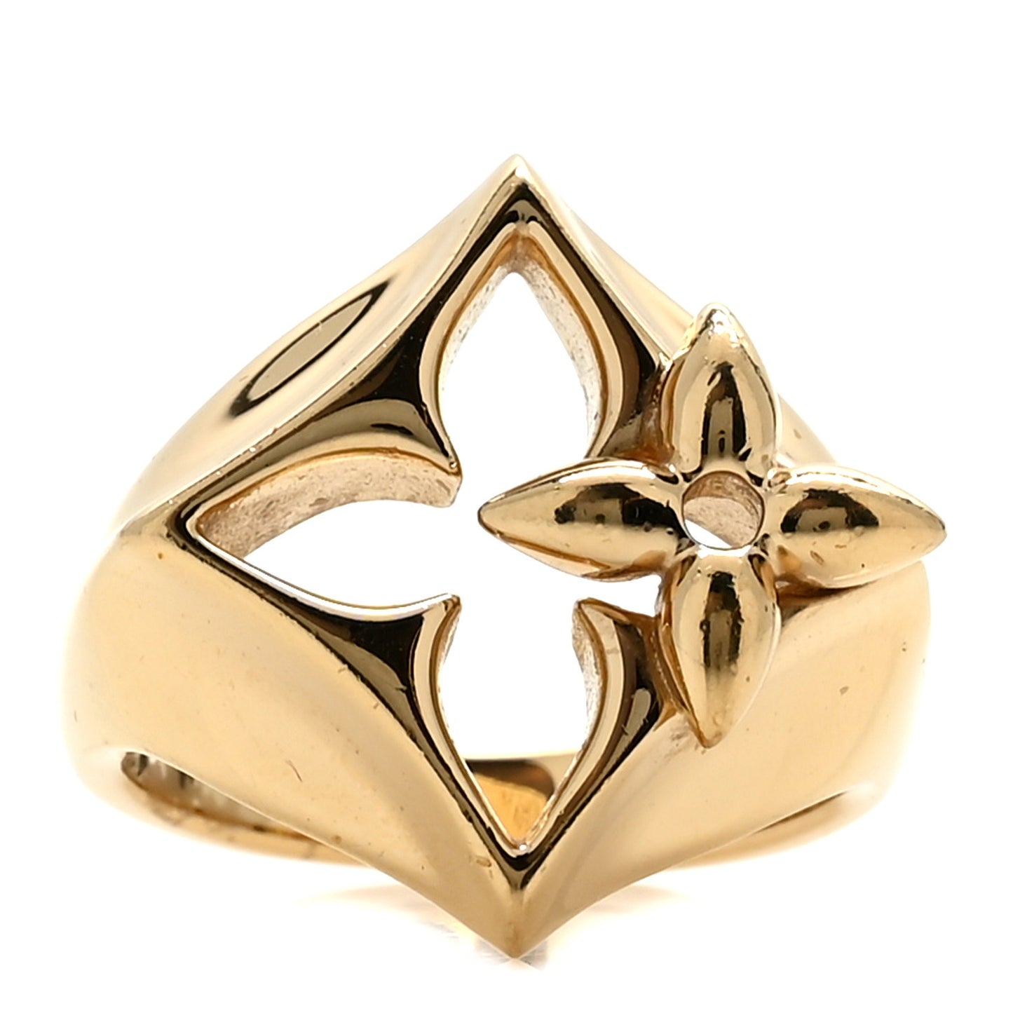 LV Flowergram Ring 63/10.25 Gold