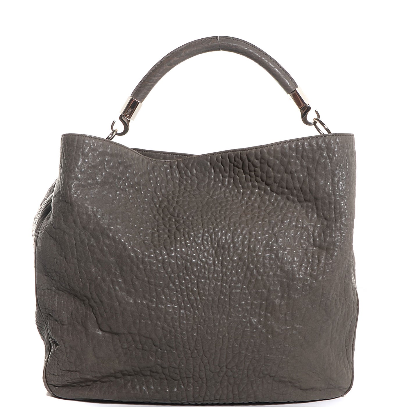 Leather Large Roady Grey