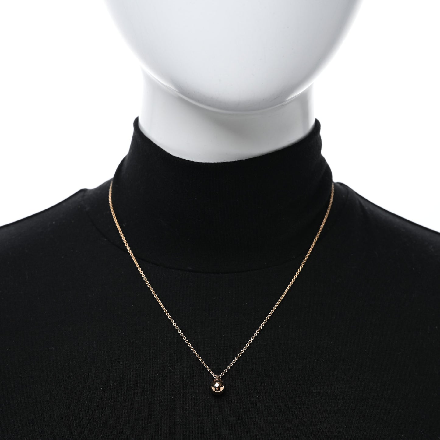 18K Rose Gold 8mm HardWear Ball Pendant Necklace
