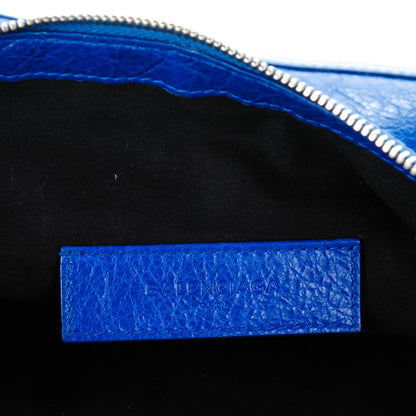 Balenciaga Agneau Arena Classic Hardware Medium Clip Bleu Lazuli 6 of 7