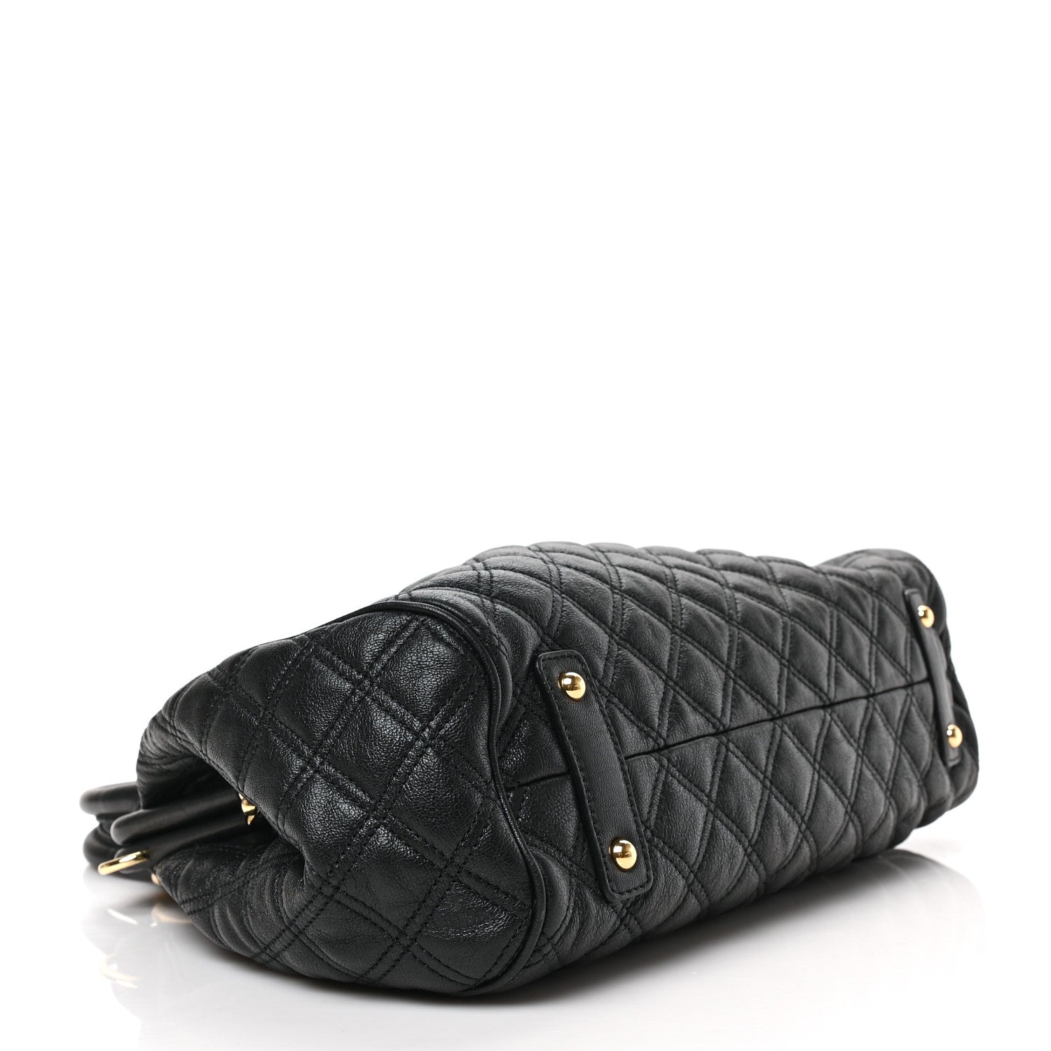 Marc Jacobs Calfskin Quilted Stam Black 3 of 7