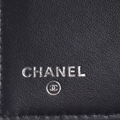 Chanel Caviar Quilted Medium Boy Flap Wallet Black 6 of 8