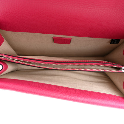Gucci Pebbled Calfskin Embellished Guccify Small Dionysus Shoulder Bag Rosa 5 of 10