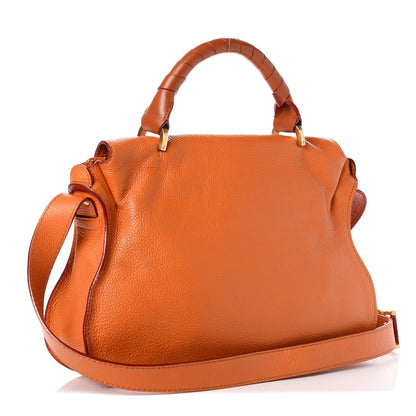 Chloe Calfskin Medium Marcie Top Handle Bag Indian Summer 4 of 11