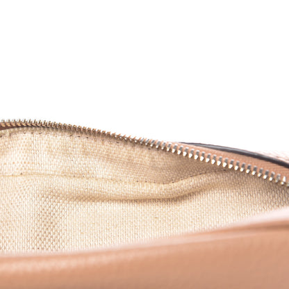 Gucci Pebbled Calfskin Small Soho Disco Bag Camelia 13 of 19