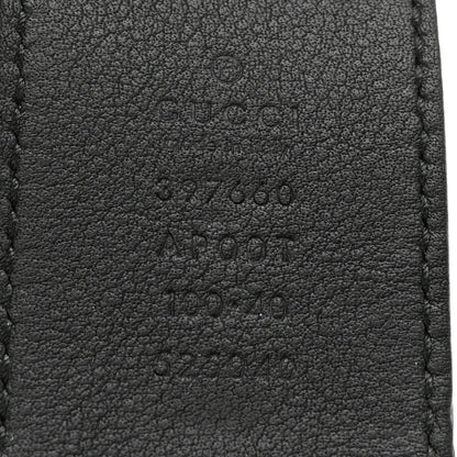 Gucci Calfskin Double G 40mm Belt 100 40 Black 5 of 6