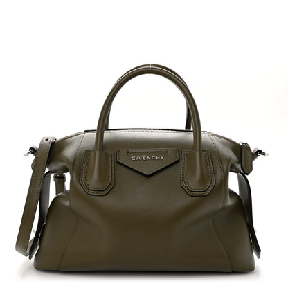 Givenchy Smooth Calfskin Small Soft Antigona Dark Khaki 1 of 10