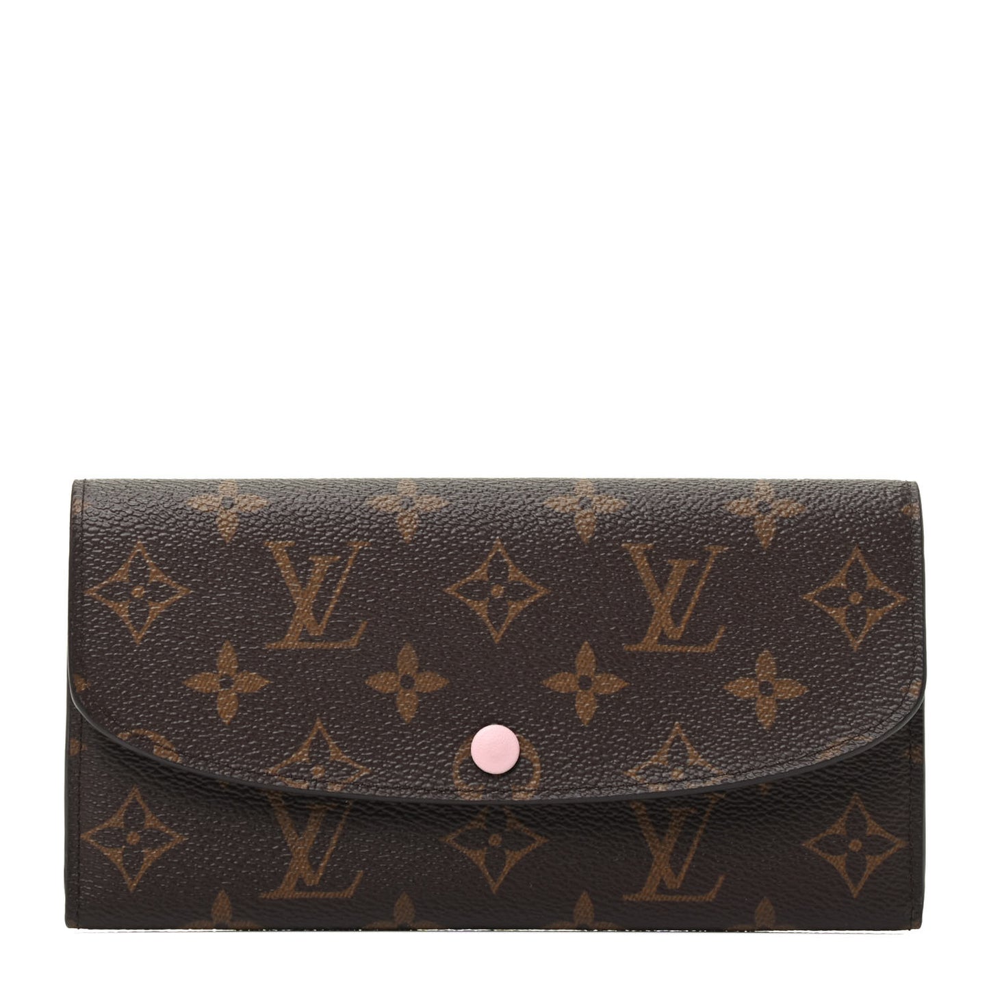 Monogram Emilie Wallet Rose Ballerine