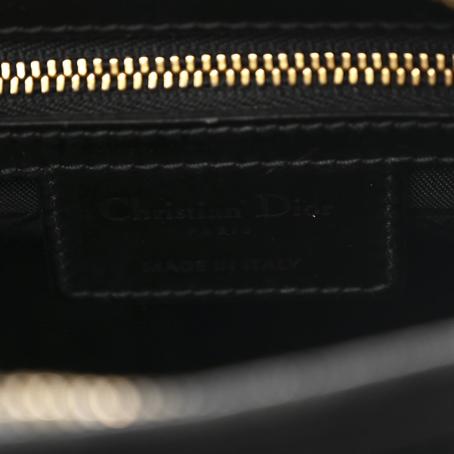 Christian Dior Patent Cannage Medium Lady Dior Black 6 of 14
