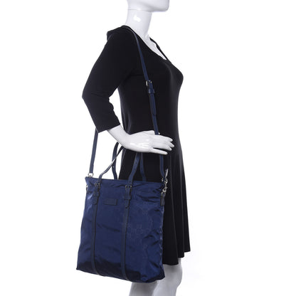 Gucci Nylon Monogram Medium Vertical Tote Tide 2 of 10