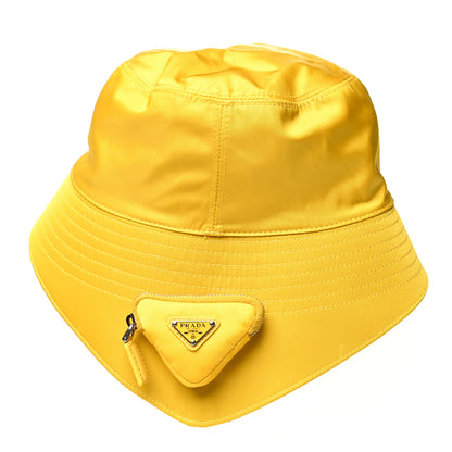 Prada Re-Nylon Mens Multifunctional Bucket Hat L Giallo 3 of 9