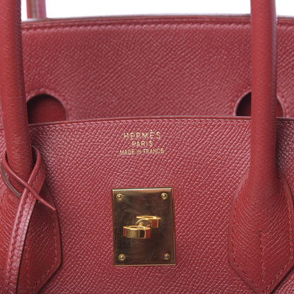 Hermes Courchevel Birkin 35 Rouge 5 of 13