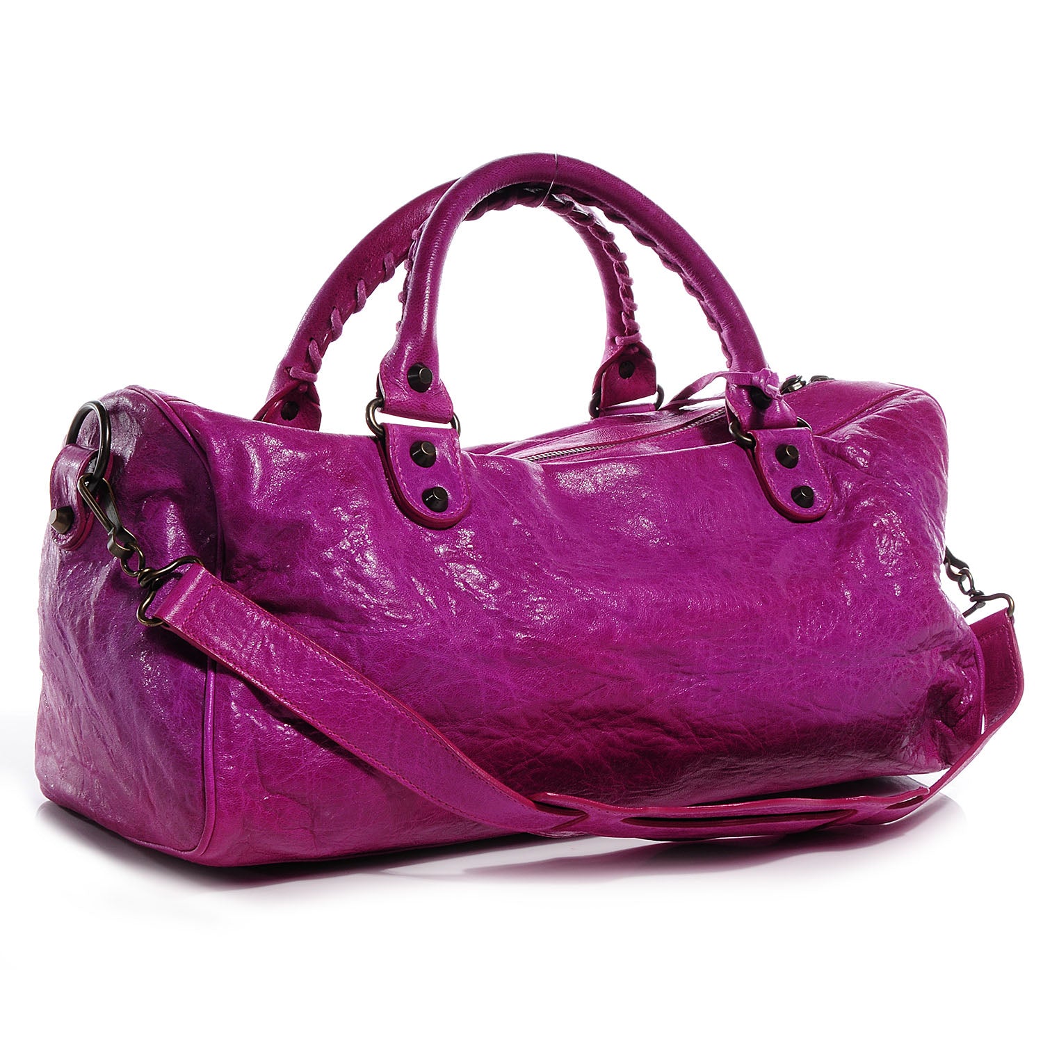 Balenciaga Chevre Twiggy Magenta 3 of 9