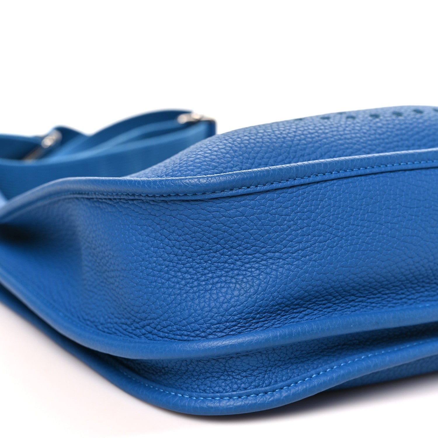 Hermes Taurillon Clemence Evelyne III PM Bleu Frida 9 of 10