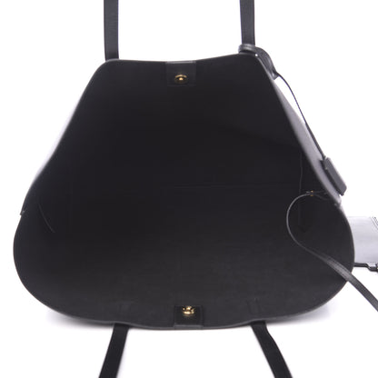 Saint Laurent Calfskin Large Shopping Tote Black 4 of 8