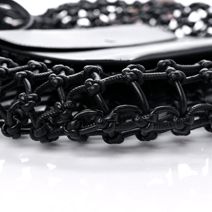 Stella McCartney Alter Nappa Knotted Structure Tote Black 7 of 8