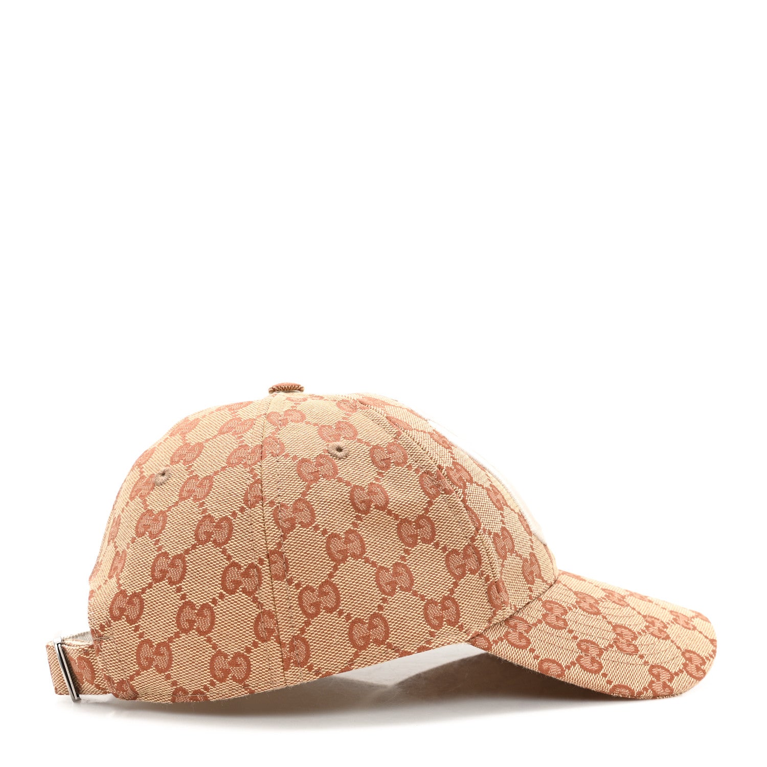 Gucci X MLB Monogram NY Yankees Baseball Hat 55-59 Beige Ruggine 6 of 9
