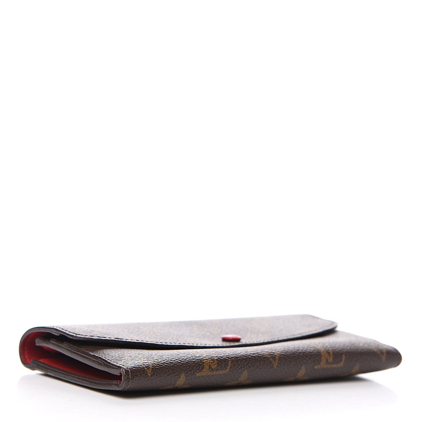 Monogram Emilie Wallet Red