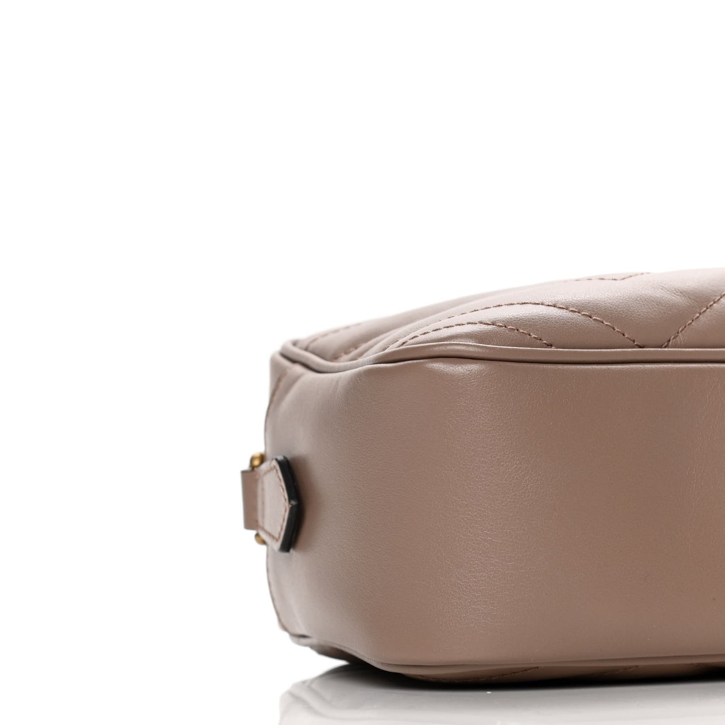Calfskin Matelasse Small GG Marmont Chain Shoulder Bag Porcelain Rose