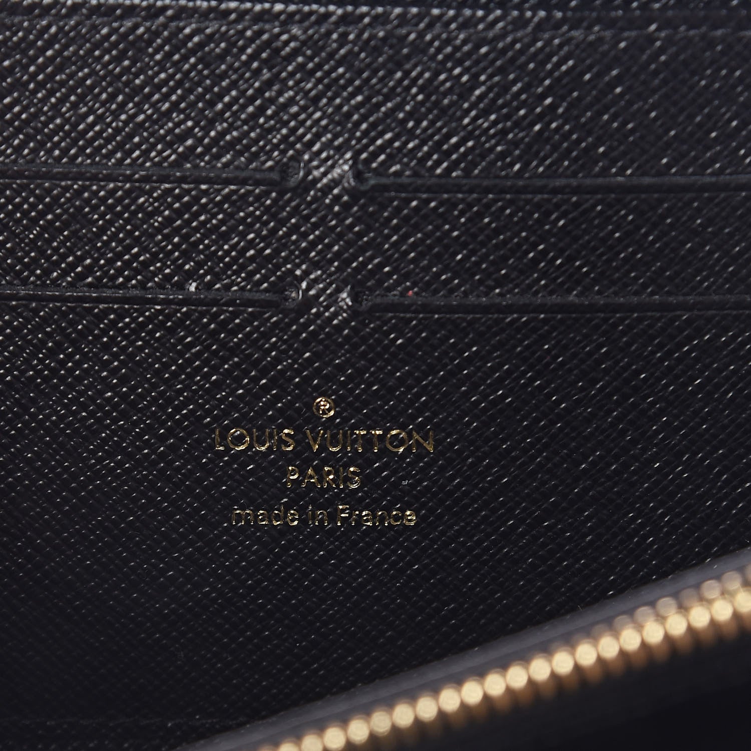 Louis Vuitton Calfskin Colored Monogram Zippy Wallet Blue Black 6 of 6