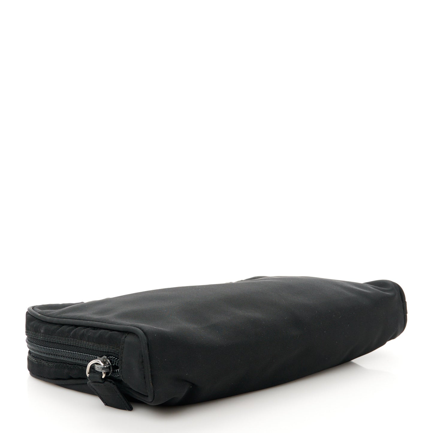 Tessuto Nylon Vela Cosmetic Pouch Black
